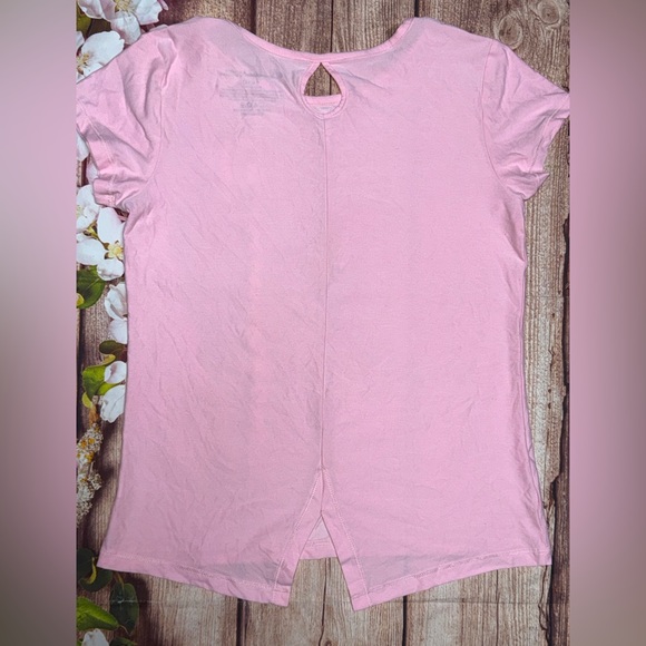 Champion Pink Tee with Vibrant Logo - Picture 3 of 3